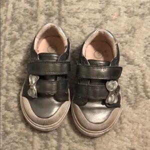 Silver Sneakers Size 5